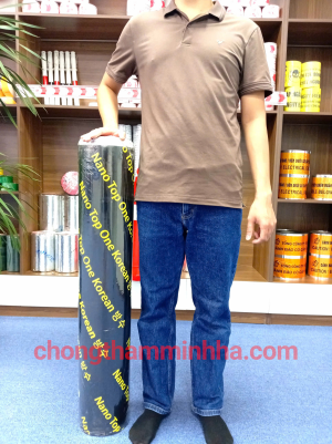 Băng keo chống thấm nhựa đường khổ lớn 1m