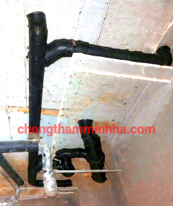 Hệ thống ống nước bọc xốp cao su lưu hóa bảo ôn - tiêu âm