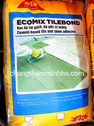 Keo dán gạch nội thất Ecomix Tilebond CT1A